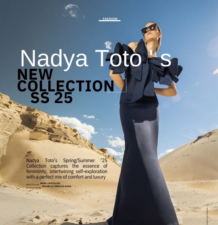 The Art of Living in Print: Nadya Toto Featured in Dolce Magazine