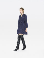 AGAVE dress in navy, alternate view