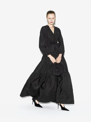 CLOUD handbag in black styled with AHI dress